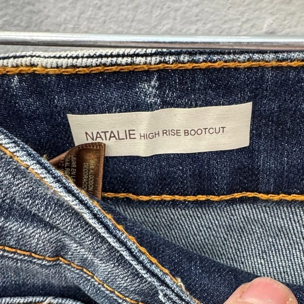 Kut from the Kloth Natalie high rise Dark Blue Boot Cut Jeans